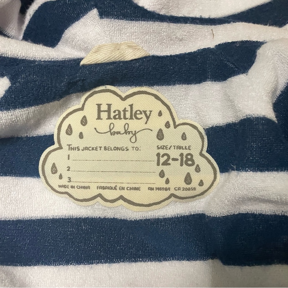 Hatley Yellow Hooded Raincoat Size 12-18 Months - Picture 11 of 16